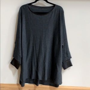 One of a kind designer knit top from Italy